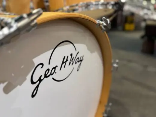 George H. Way Maple 4 Piece Drum Kit (20,12,14,SD) 2